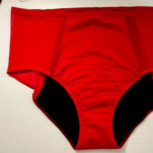 BRAND NEW Thinx Super High-Waist Period Underwear - 2X - Color: Spicy- $30